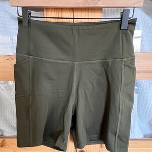 Girlfriend Collective Grey Bike Shorts